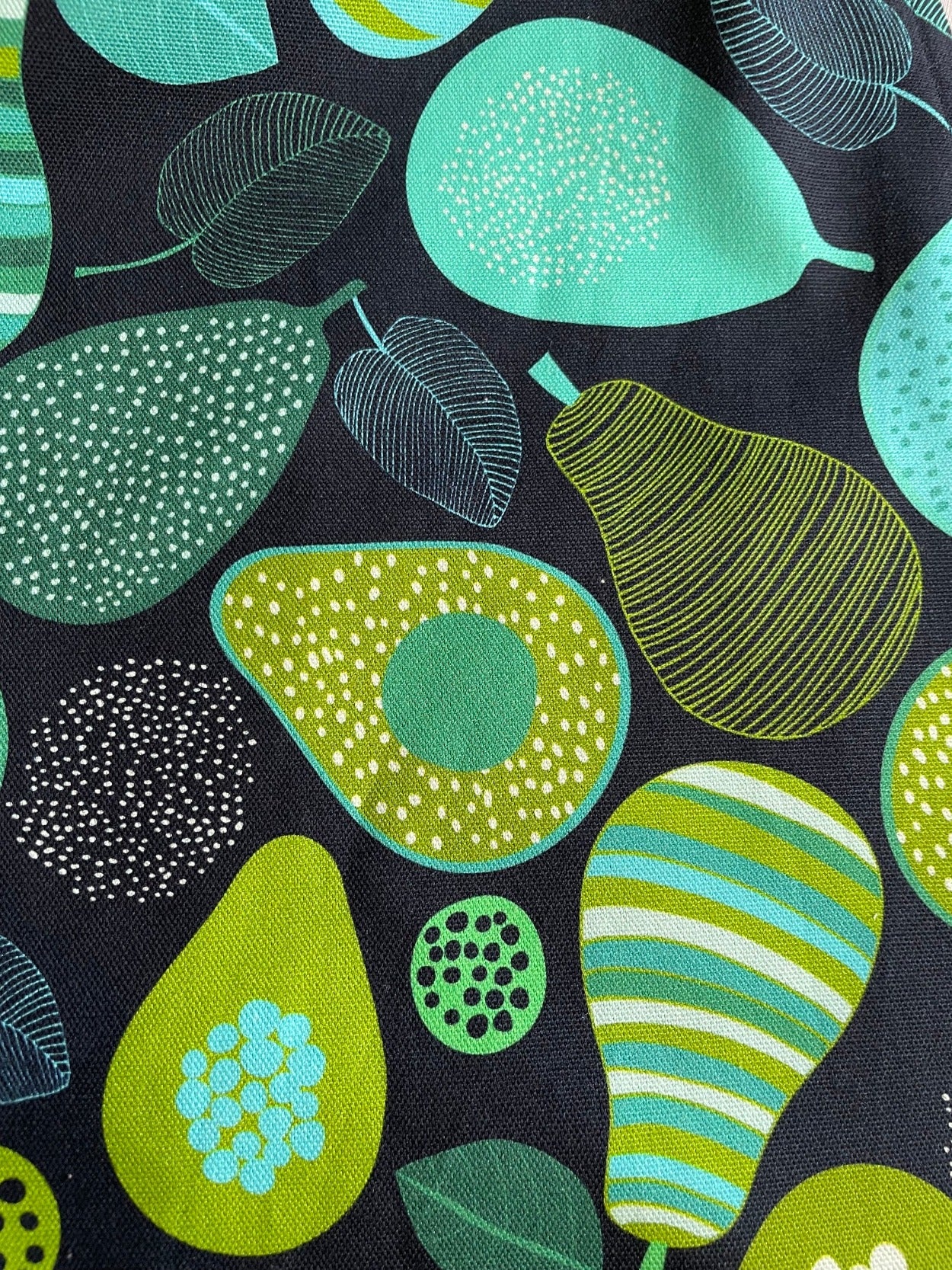 Kitchen Apron Avocado and Pear