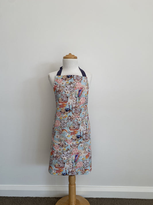 Blue Gumnut Kids Apron