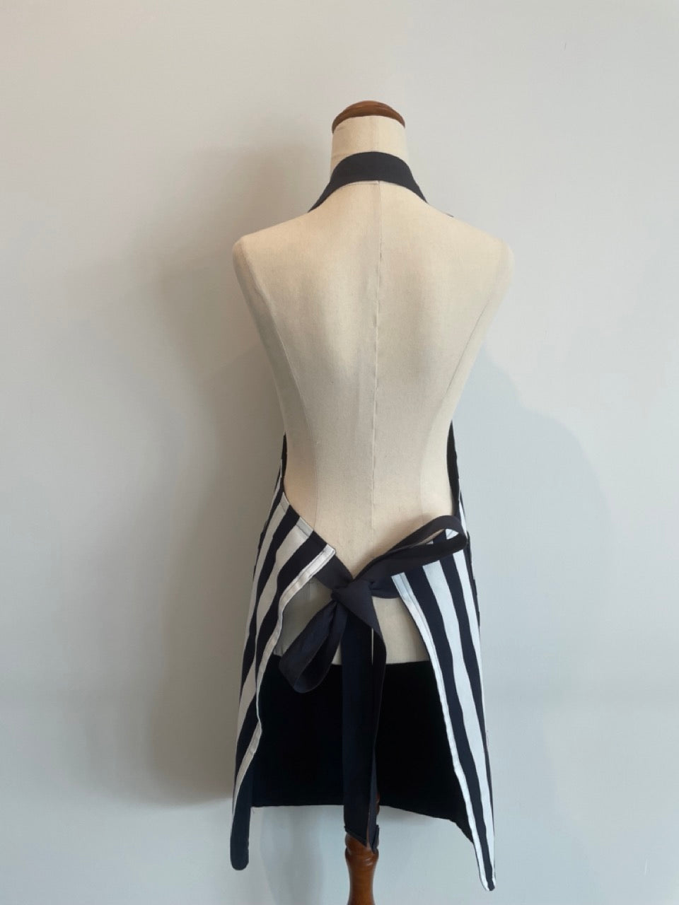 Classic Blue Stripe Pattern Apron - BBQ Apron