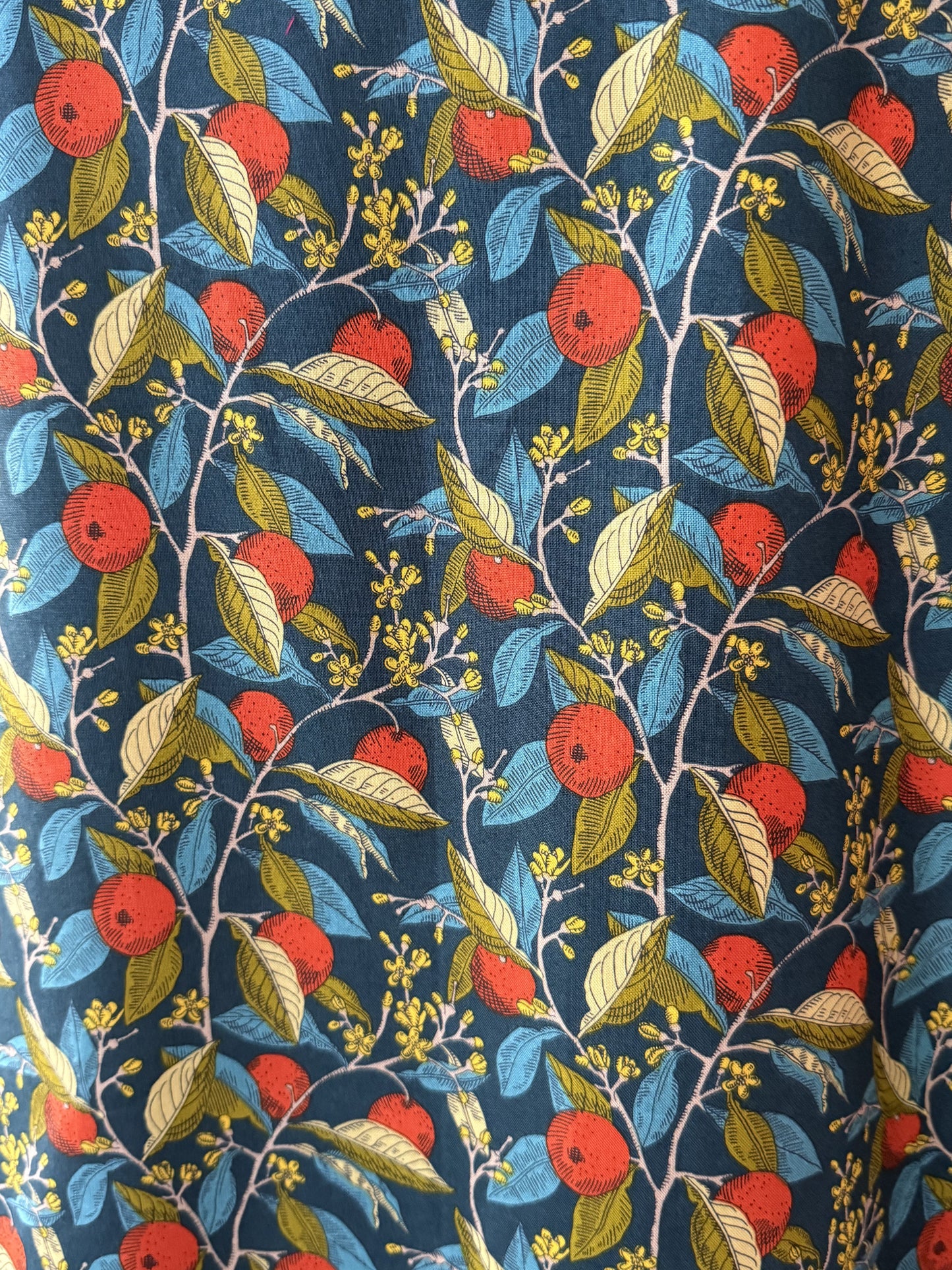 Citrus Vine fabric