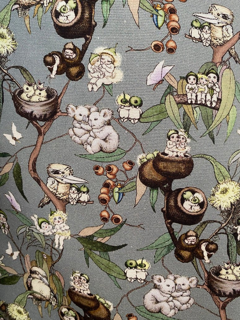 Green Gumnut Babies Peg Apron
