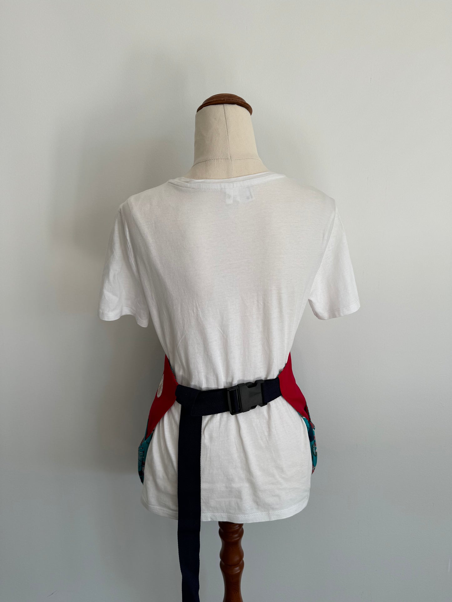Light Blue Natives Peg Apron