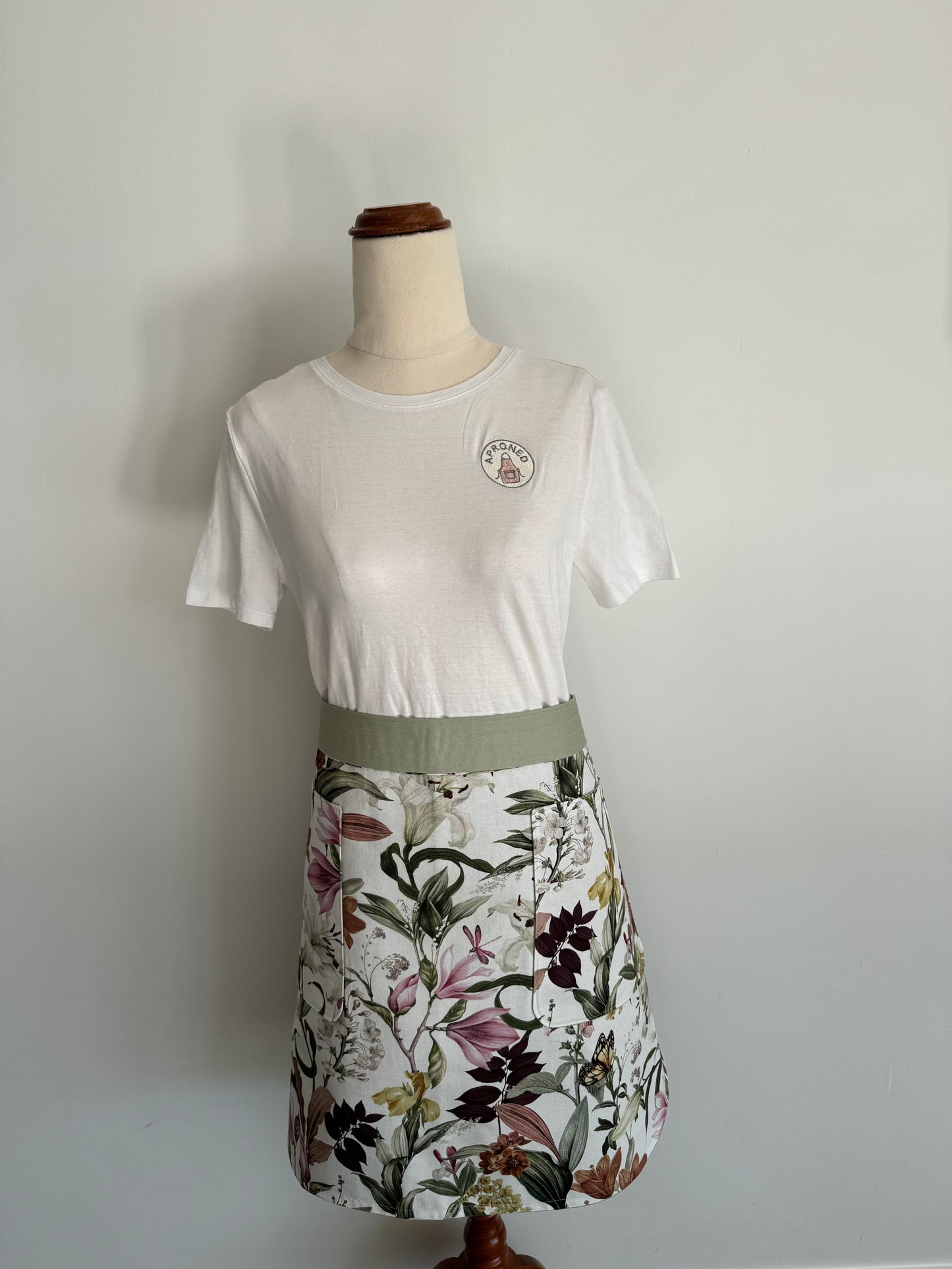 Lily Floral Waist Apron