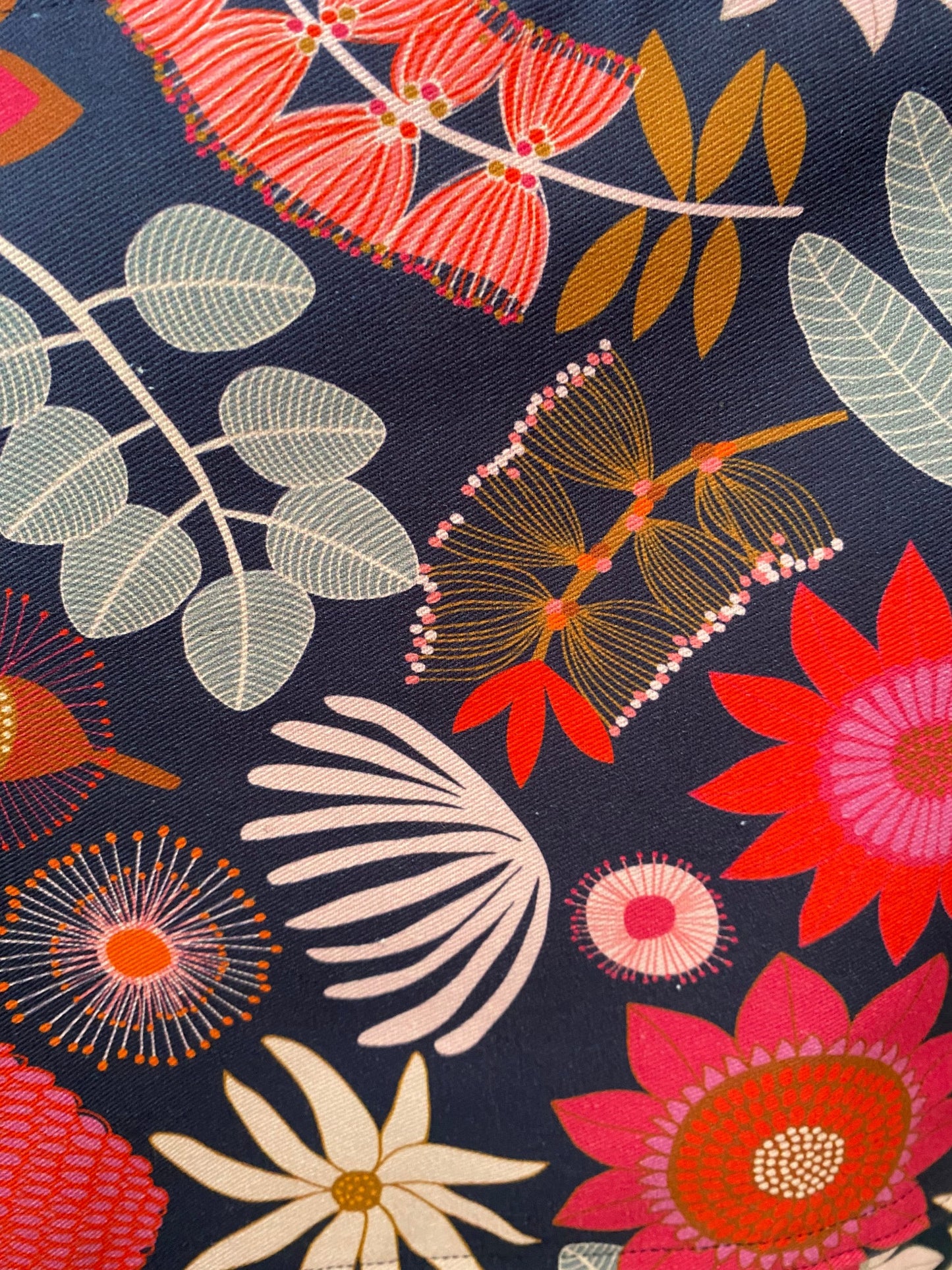 Kitchen Apron Navy Natives
