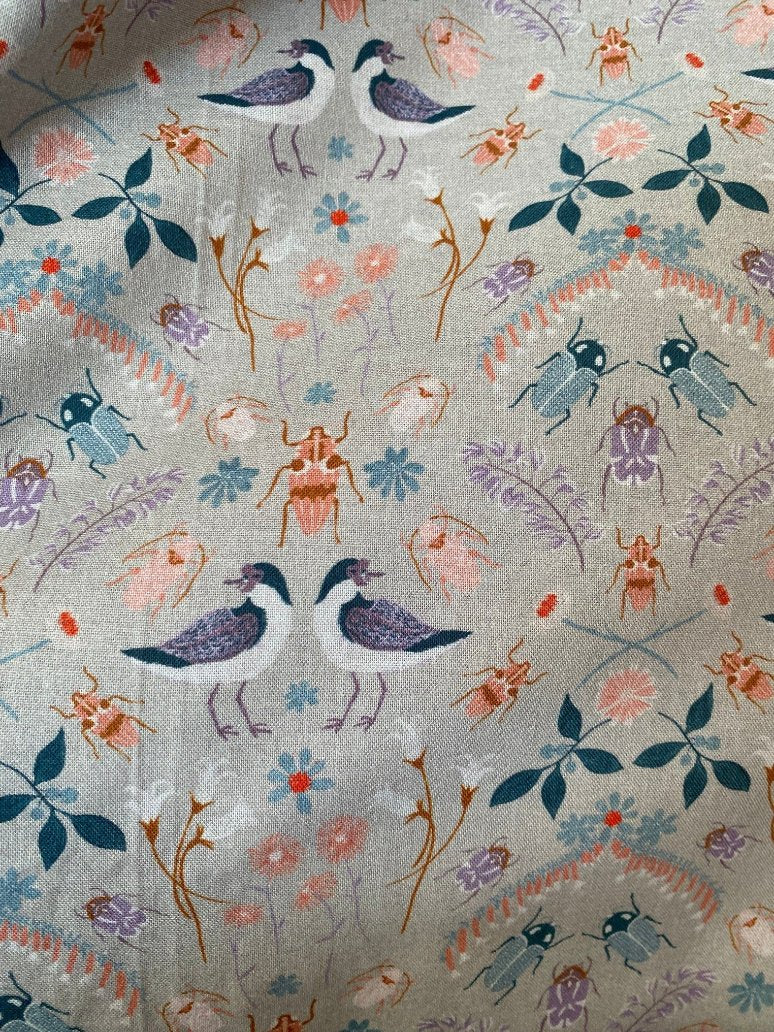 Wrap-Around Apron - Plover Fabric