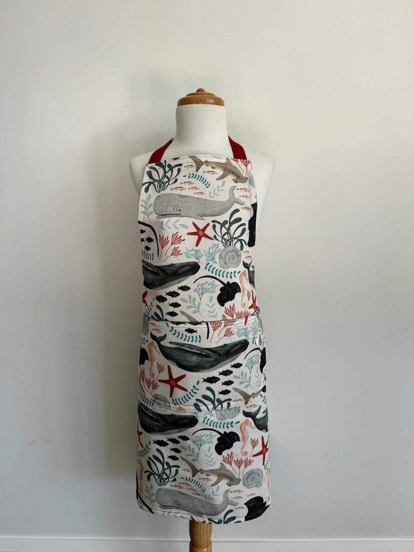 Sea Creature Kids Apron