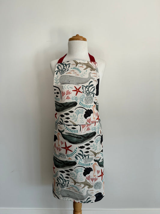 Sea Creature Kids Apron