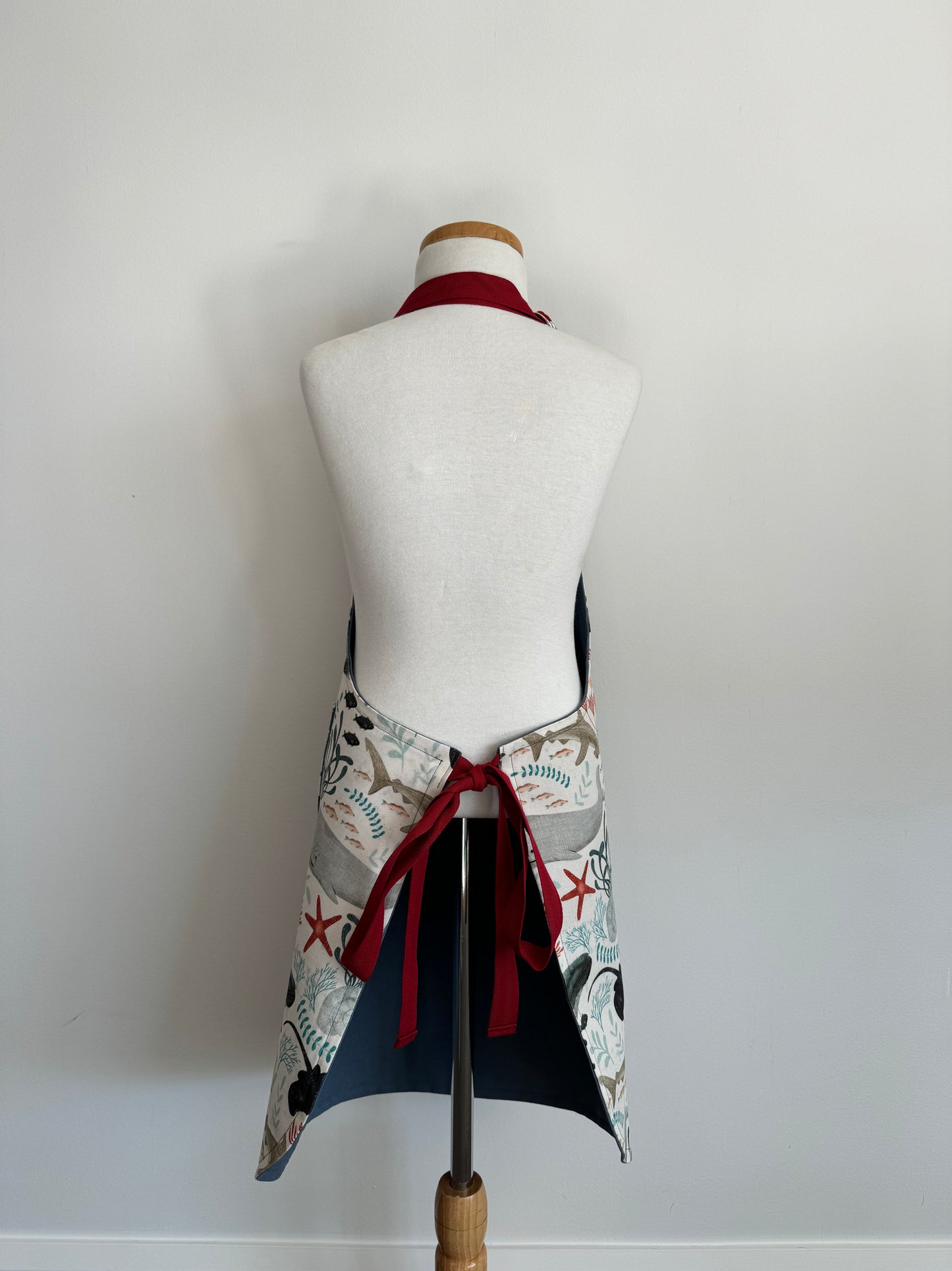 Sea Creatures Kids Apron
