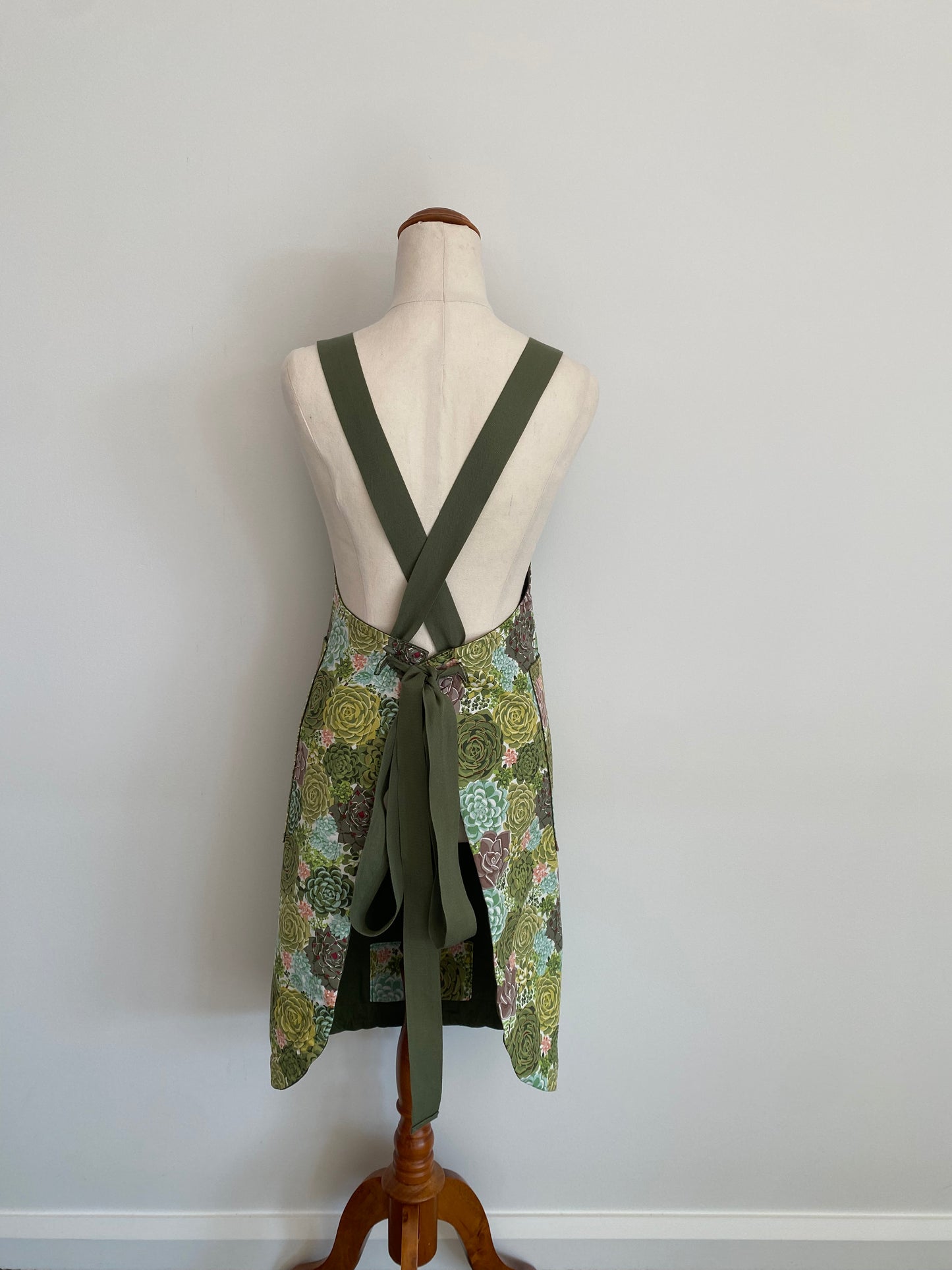 Harvest Apron Succulents, Garden Apron