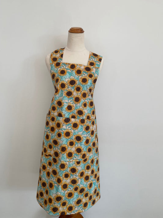 Wrap-Around Apron - Sunflower  Fabric