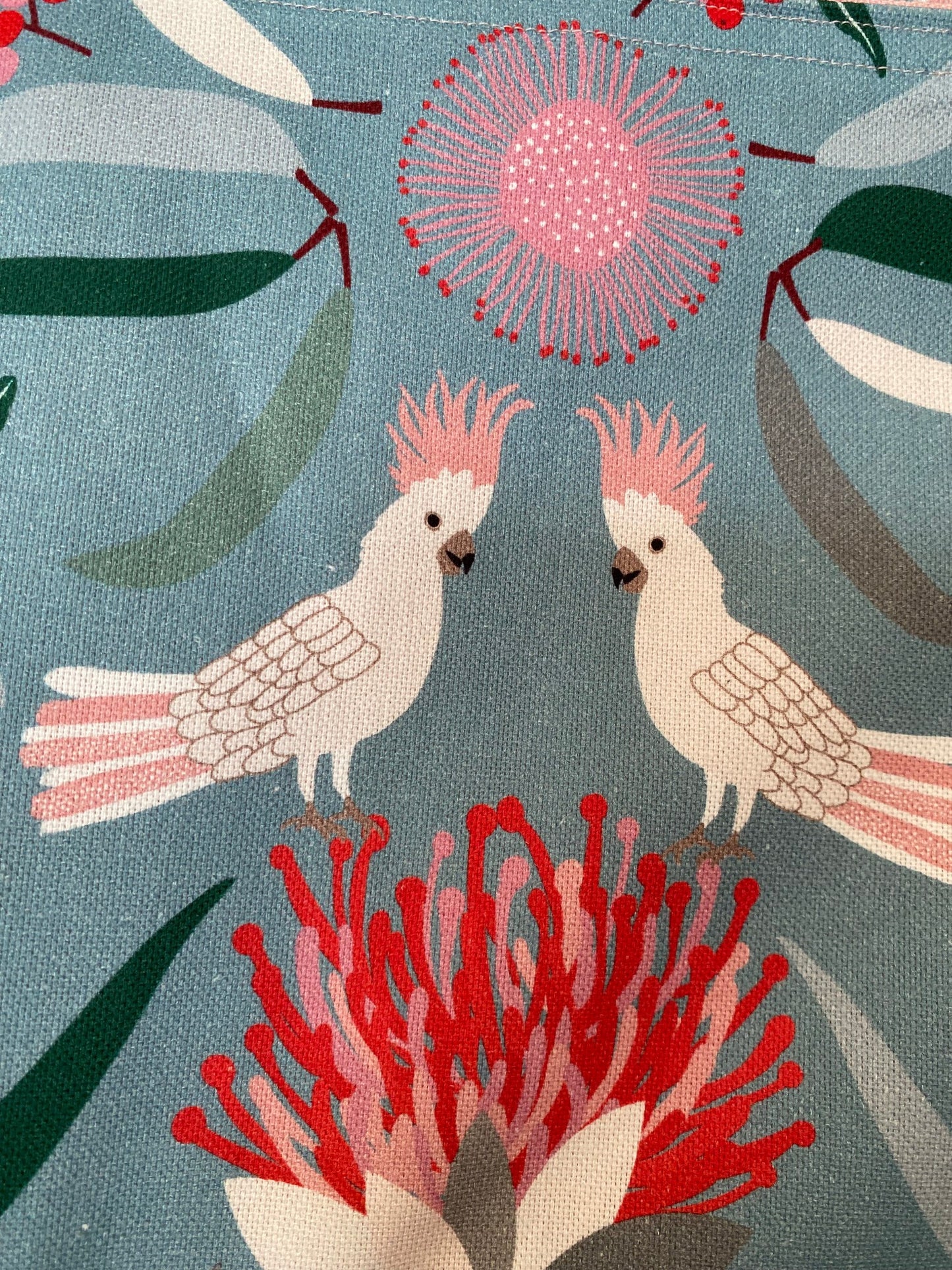 Kitchen Apron White Cockatoo