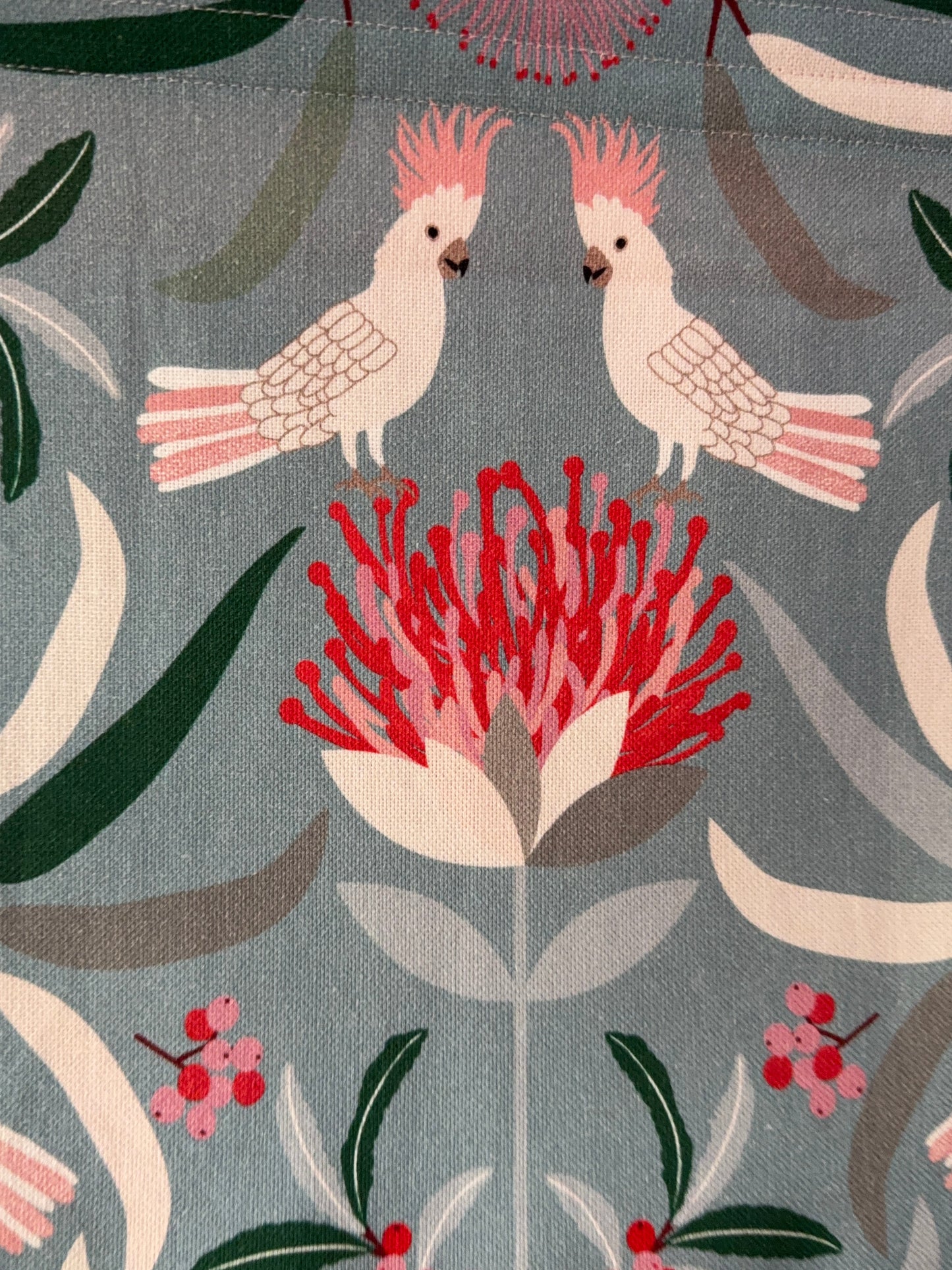 White Cockatoo fabric