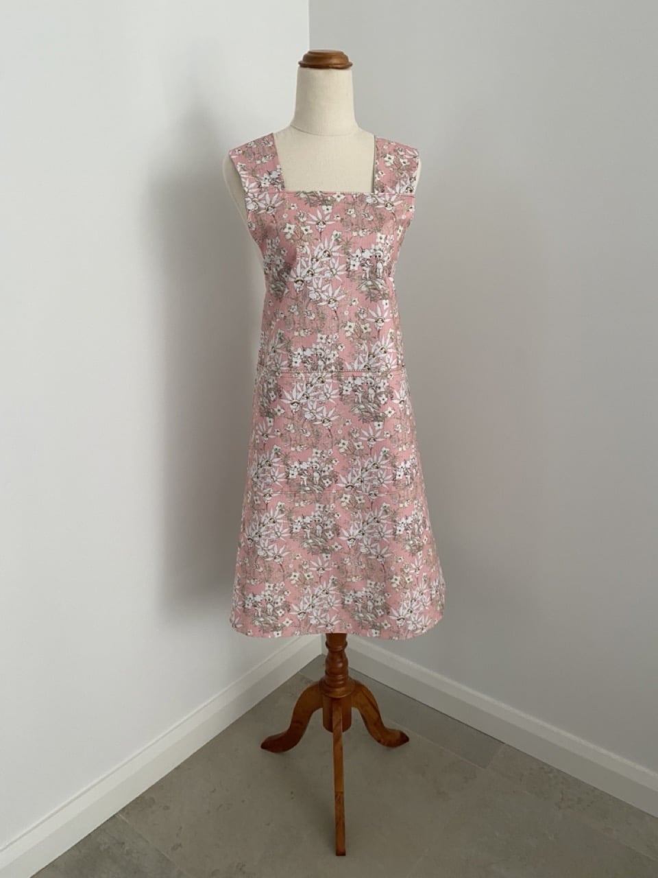 Wrap-Around Apron - Light Pink May Gibbs Fabric