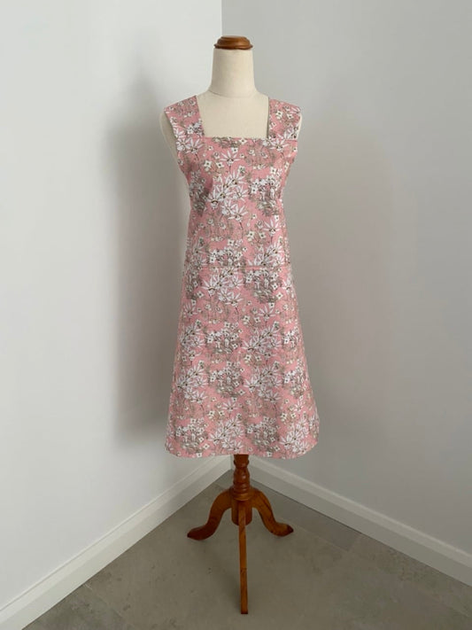 Wrap-Around Apron - Light Pink May Gibbs Fabric