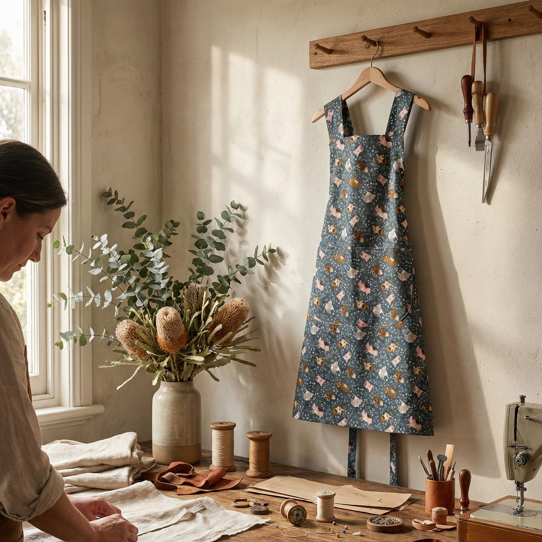 The Art of Handmade Aprons in Australia: Style, Function, and Craftsmanship