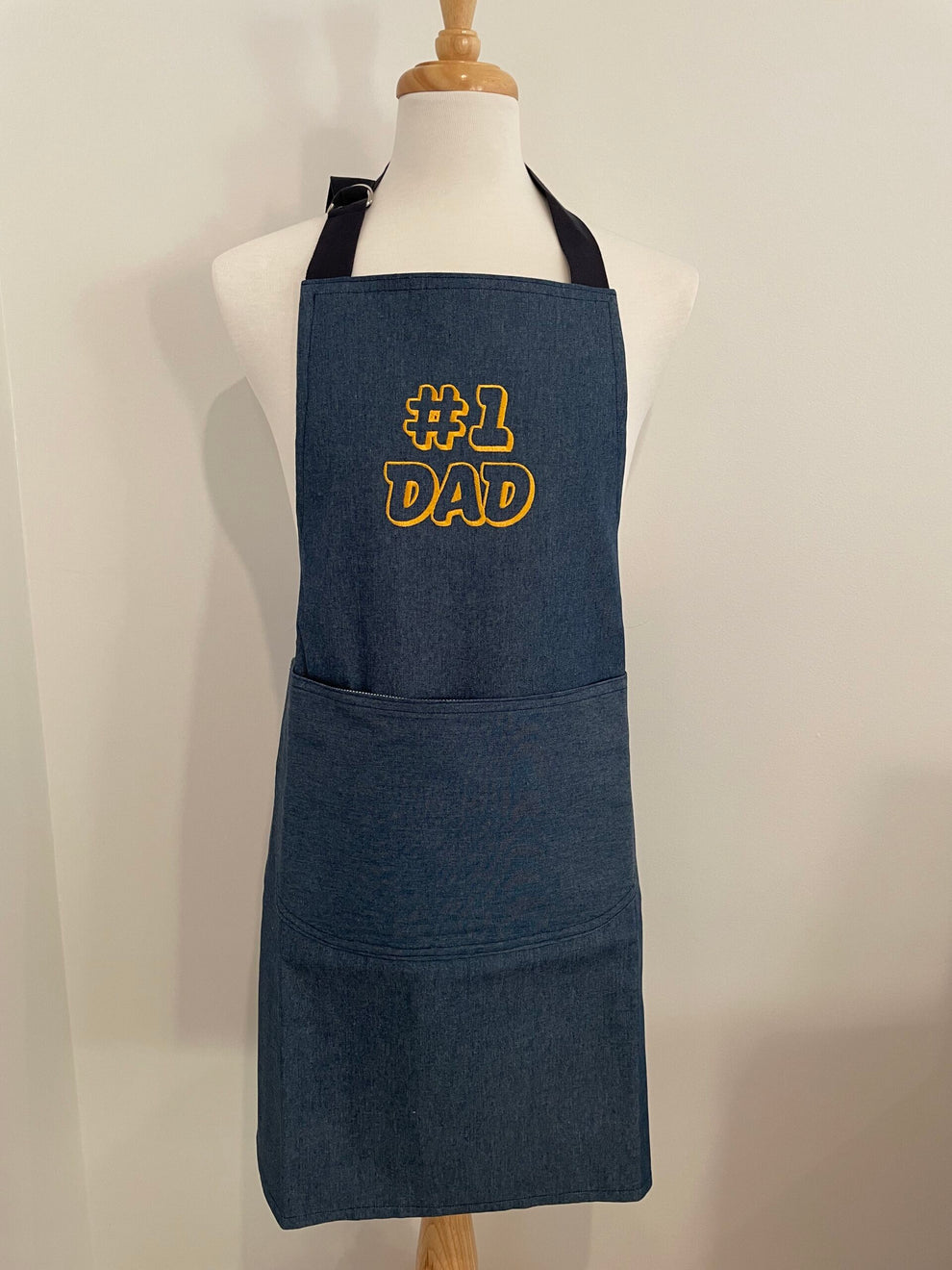 Embroidered Apron #1 Dad Design – Aproned