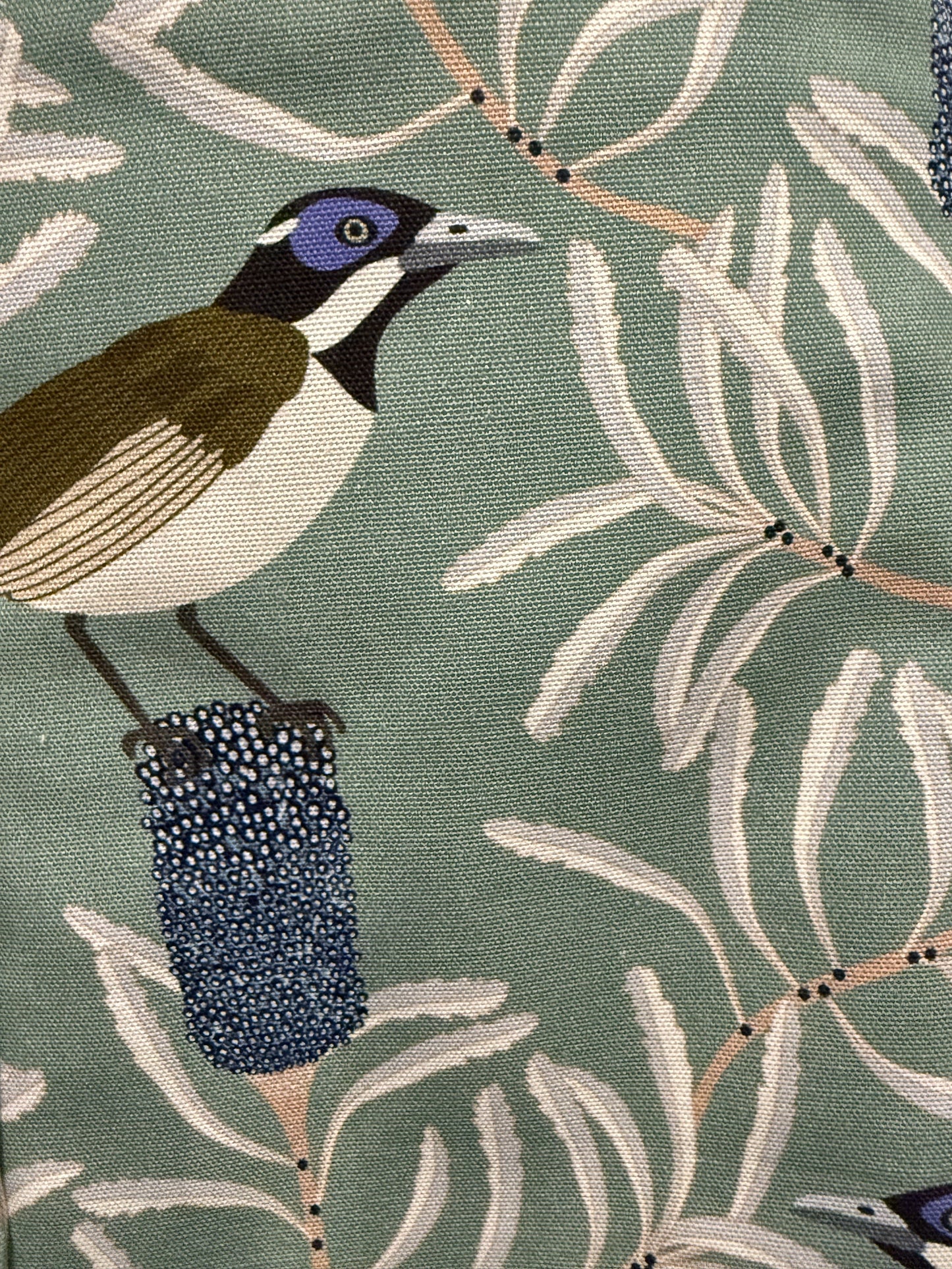 Blue Faced Honey Eater fabric