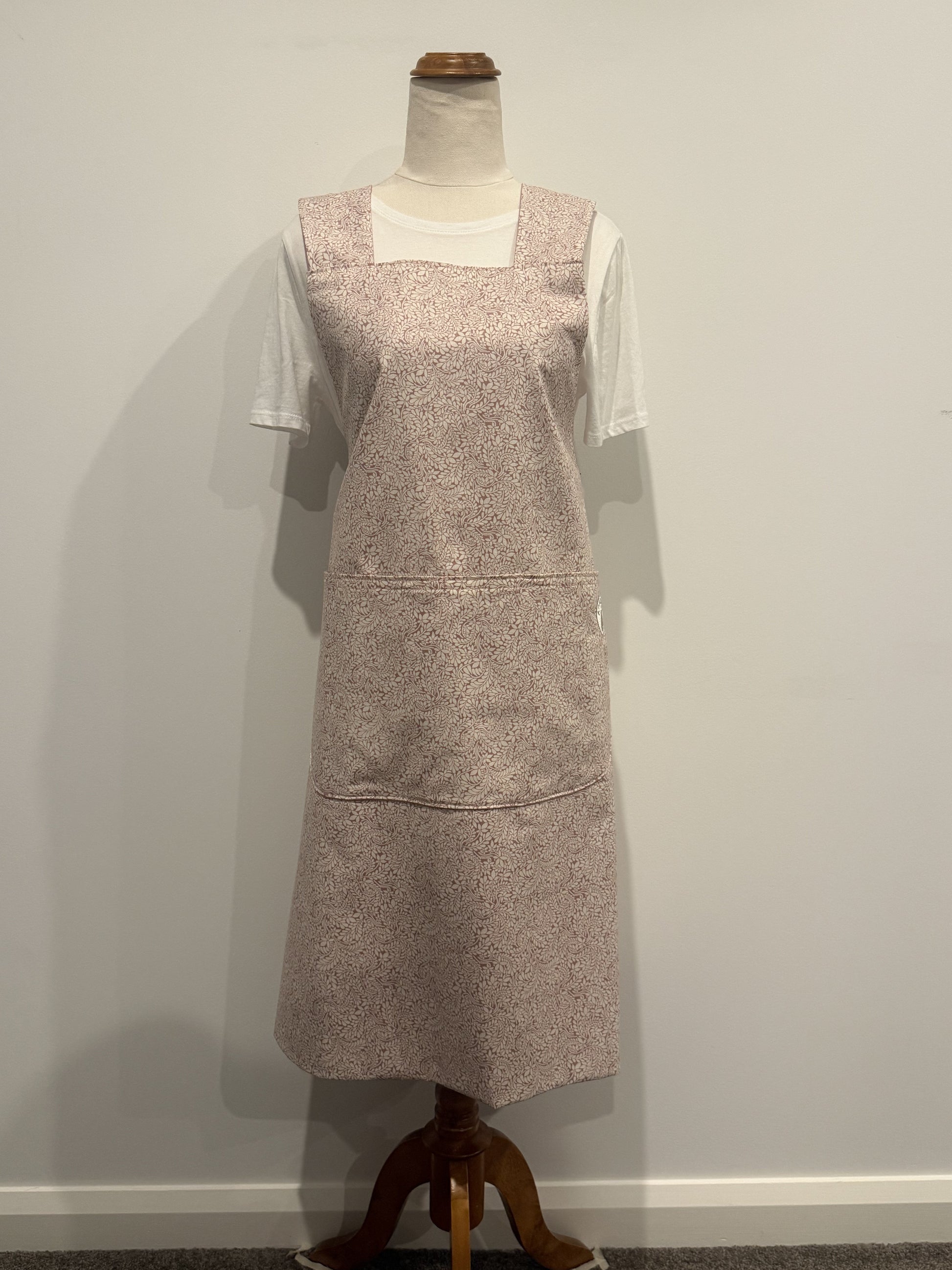 Dusty Pink Florals Wrap Around front