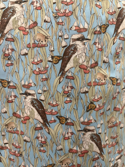 Kookaburras fabric
