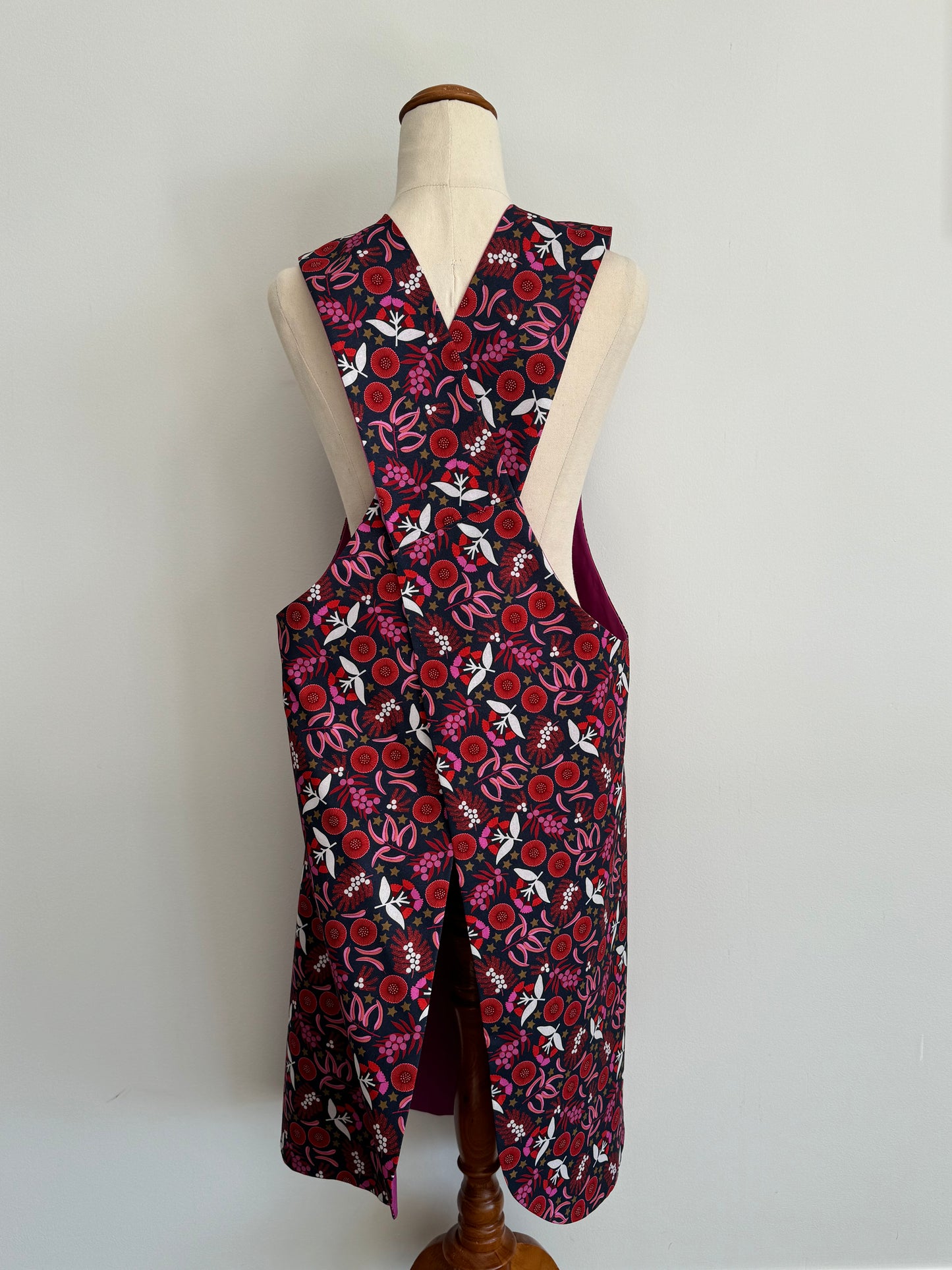 Wrap-Around Apron - Merry Native Fabric