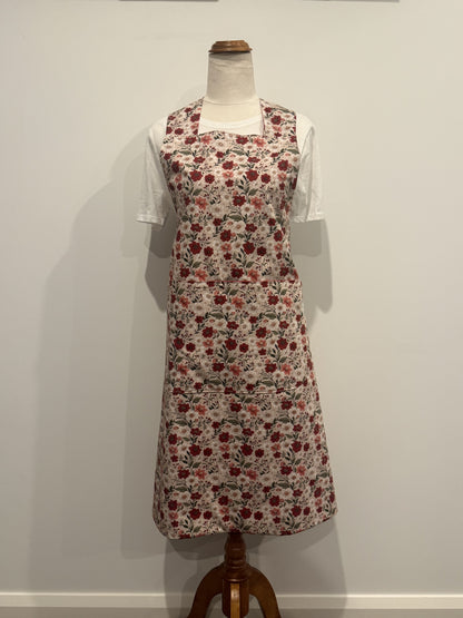 Pink, Red and White Flowers Wrap Around front