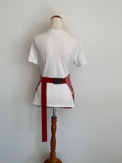 Red Banksia Peg Apron