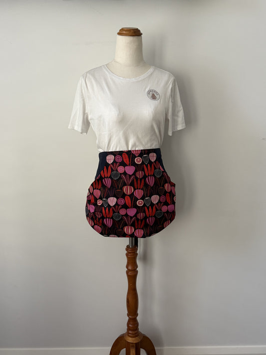 Tiny Turnips Peg Apron front