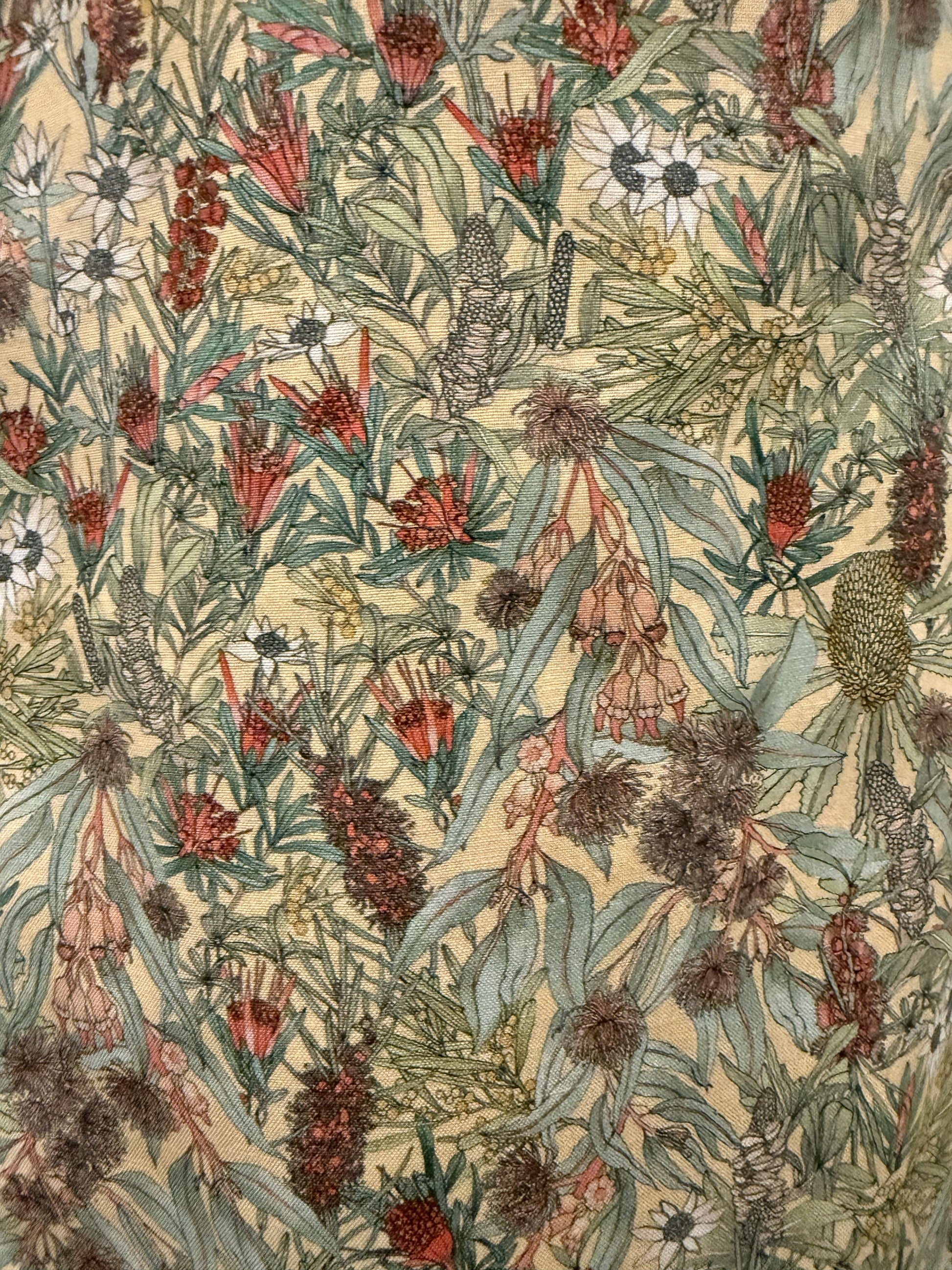 Warm Natives fabric