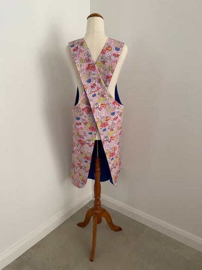 Wrap-Around Apron - Pink Multi Coloured May Gibbs Fabric