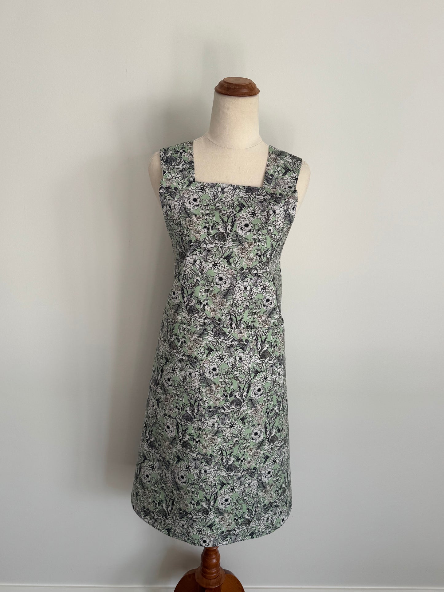 Wrap Around Light Green Floral