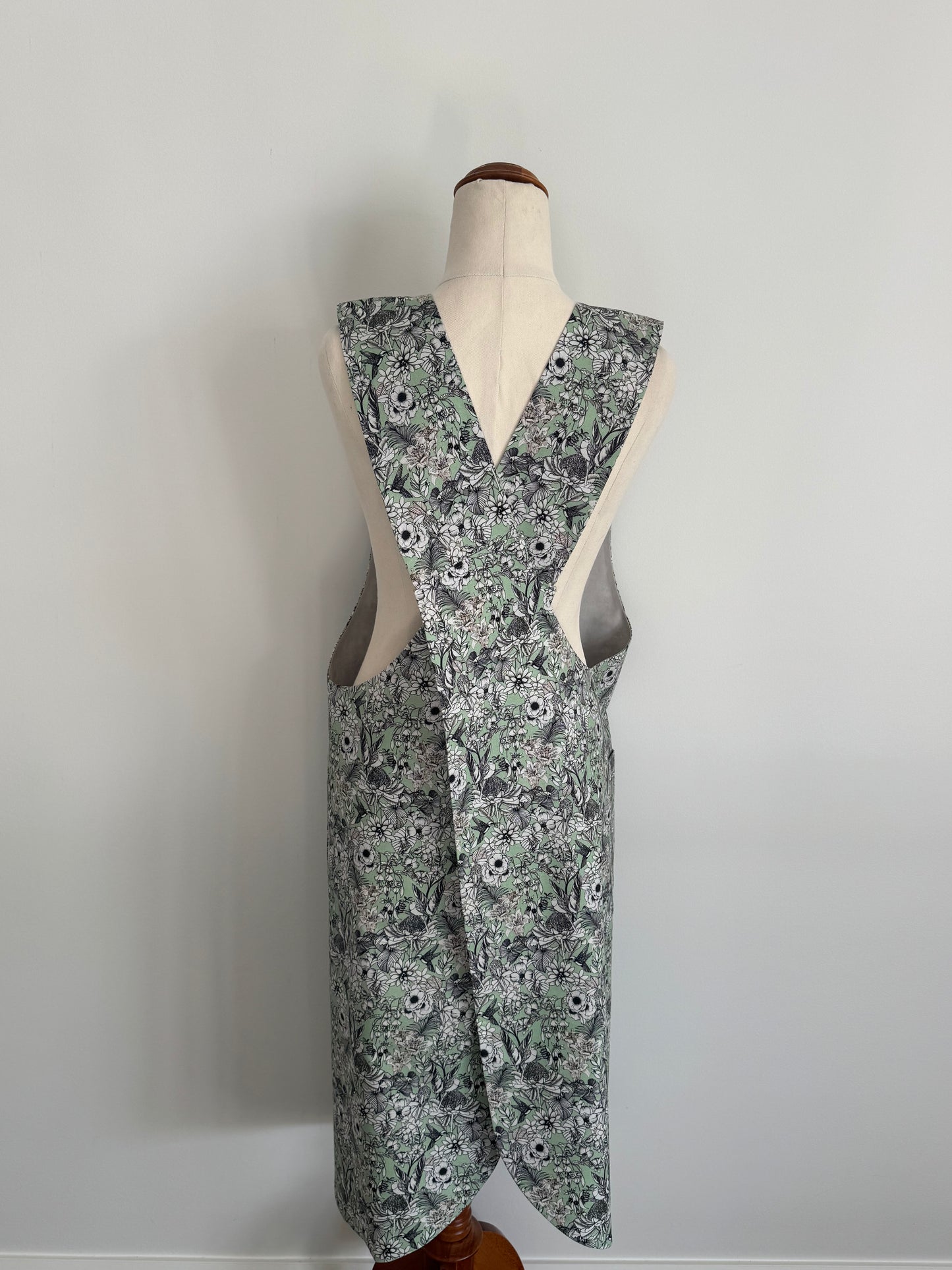 Wrap Around Light Green Floral